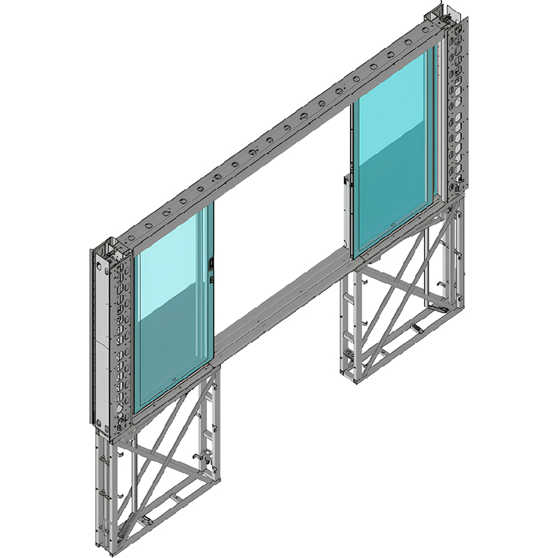 Four wings door folding system 2175